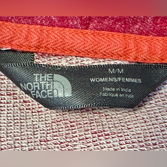 North Face Pink Heather Fallgrove Wrap Sweater Size M - Picture 8 of 11